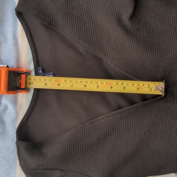 Black Bodycon Low Plunge V-Neck Dress - Picture 6 of 6